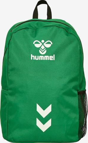 Hummel Sports backpack 'Essential' in Green: front