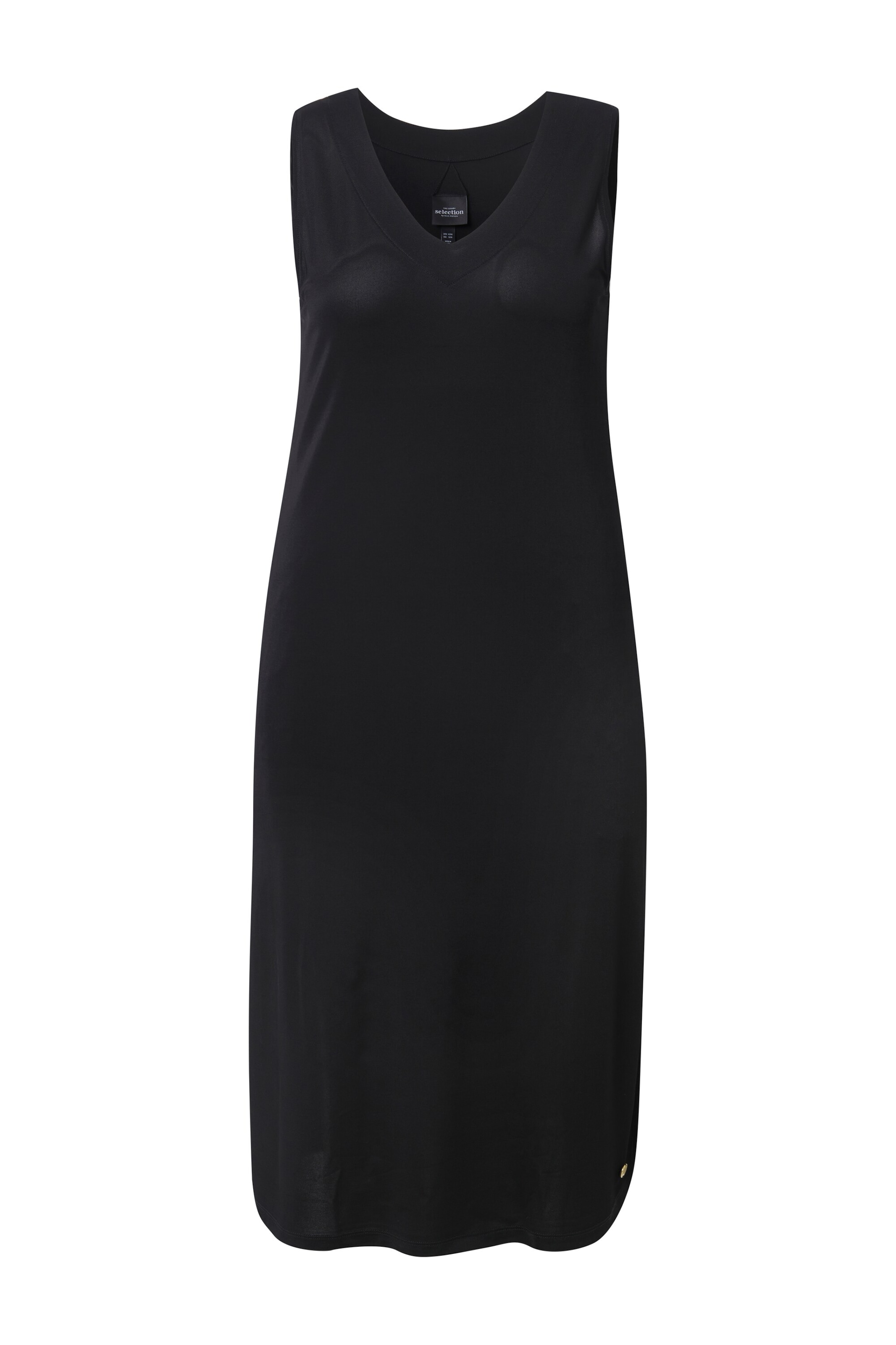 Ulla Popken Kleid in Schwarz: Vorderseite