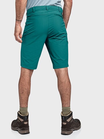 Regular Pantalon outdoor 'Folkstone ' Schöffel en vert