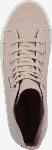 Baskets hautes SUPERGA en rose