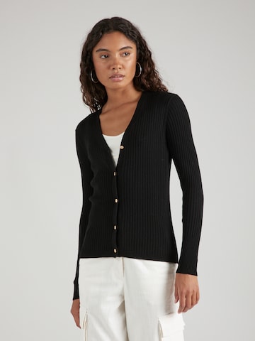 Claire Knit Cardigan 'Clotilde' in Black: front
