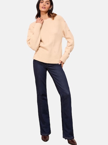 Friends Like These Sweater in Beige: front