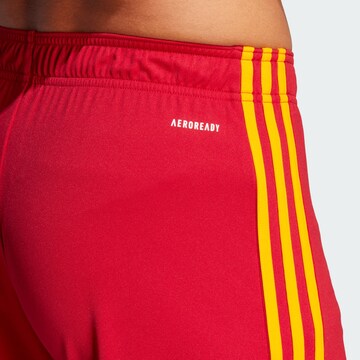 ADIDAS PERFORMANCE Regular Workout Pants 'AS Rom 23/24' in Red