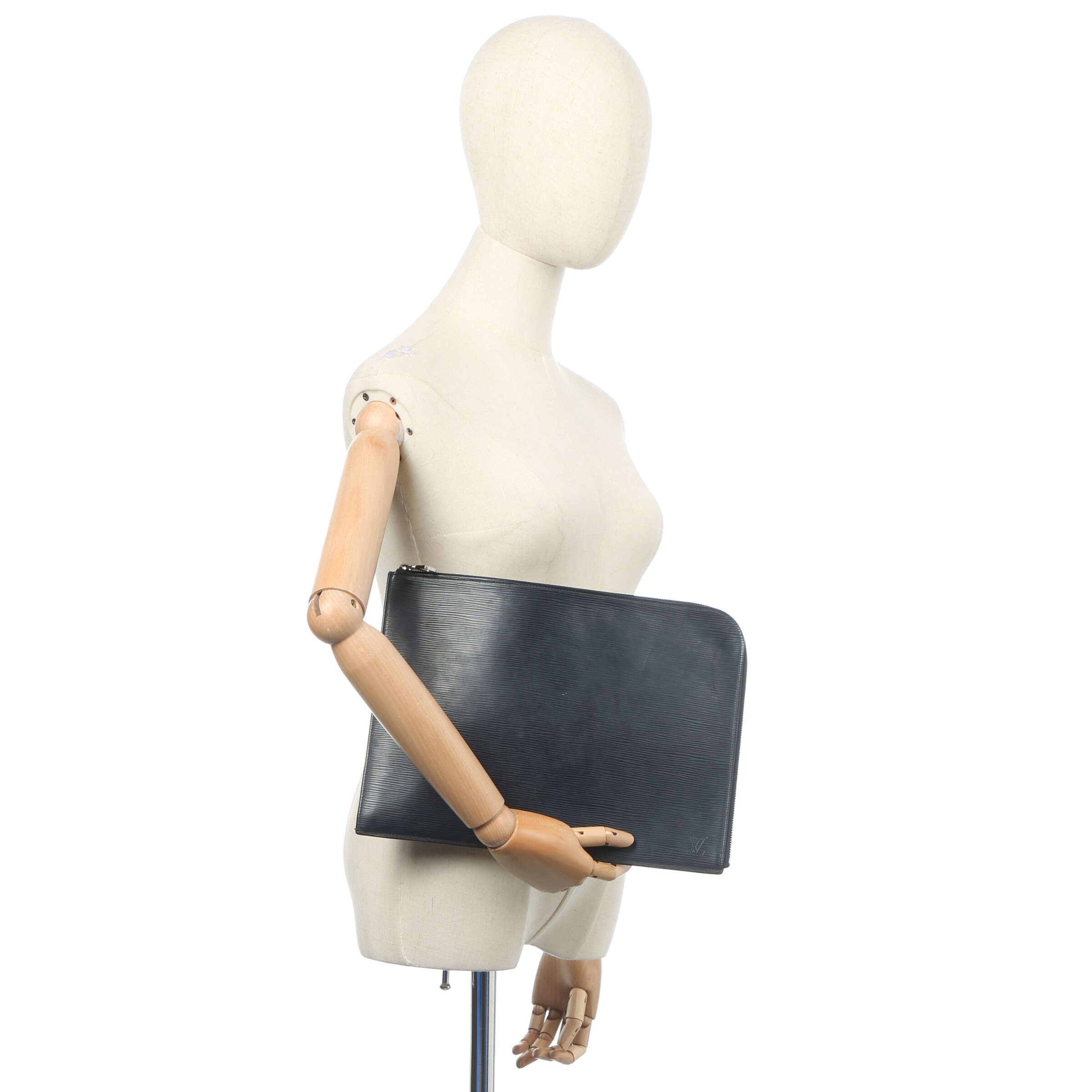 Louis Vuitton Ledertasche One Size in Schwarz