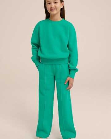 Bootcut Pantaloni di WE Fashion in verde