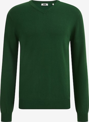 WE Fashion Pullover i grøn: forside