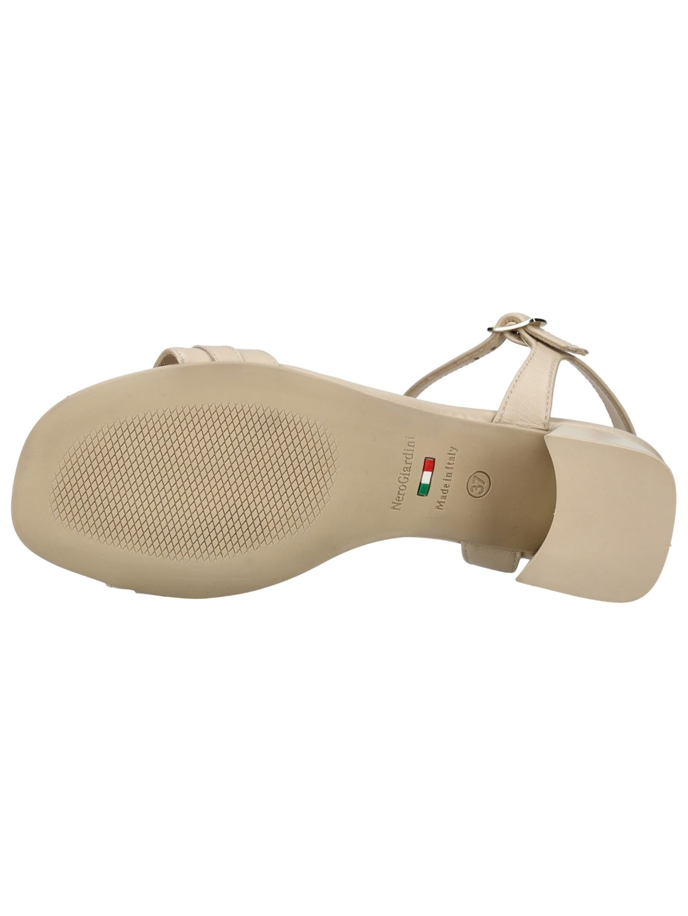 Nero Giardini Strap sandal in Beige