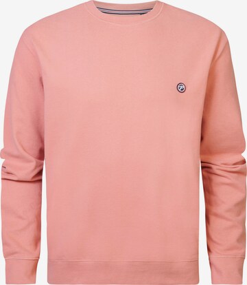 Petrol Industries Sweatshirt in Orange: front