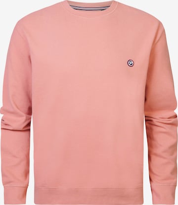 Petrol Industries Sweatshirt in Oranje: voorkant