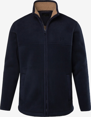 Veste en polaire JAY-PI en bleu : devant