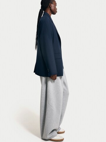 Wide leg Pantaloni di Bershka in grigio
