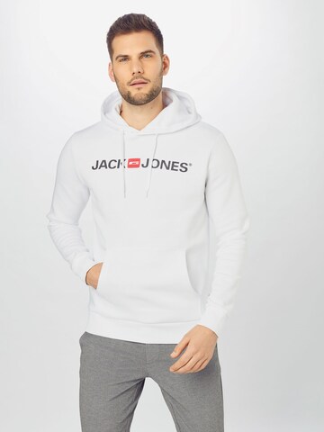 JACK & JONES Sweatshirt i vit: framsida