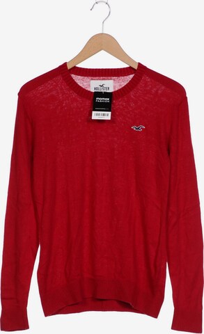 HOLLISTER Sweater & Cardigan in XS in Red: front