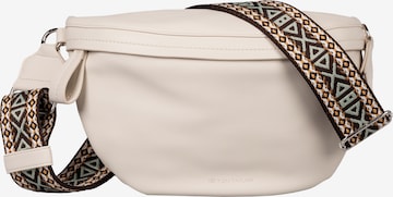 TOM TAILOR Fanny Pack 'Palina' in White: front