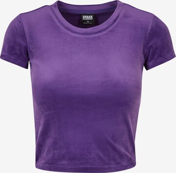 T-shirt Urban Classics en violet : devant