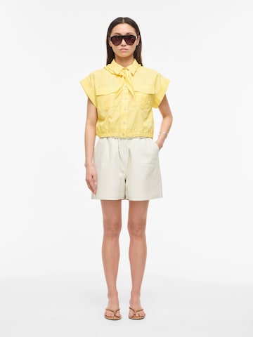 Chemisier 'Linne' ROUGE EDIT en jaune