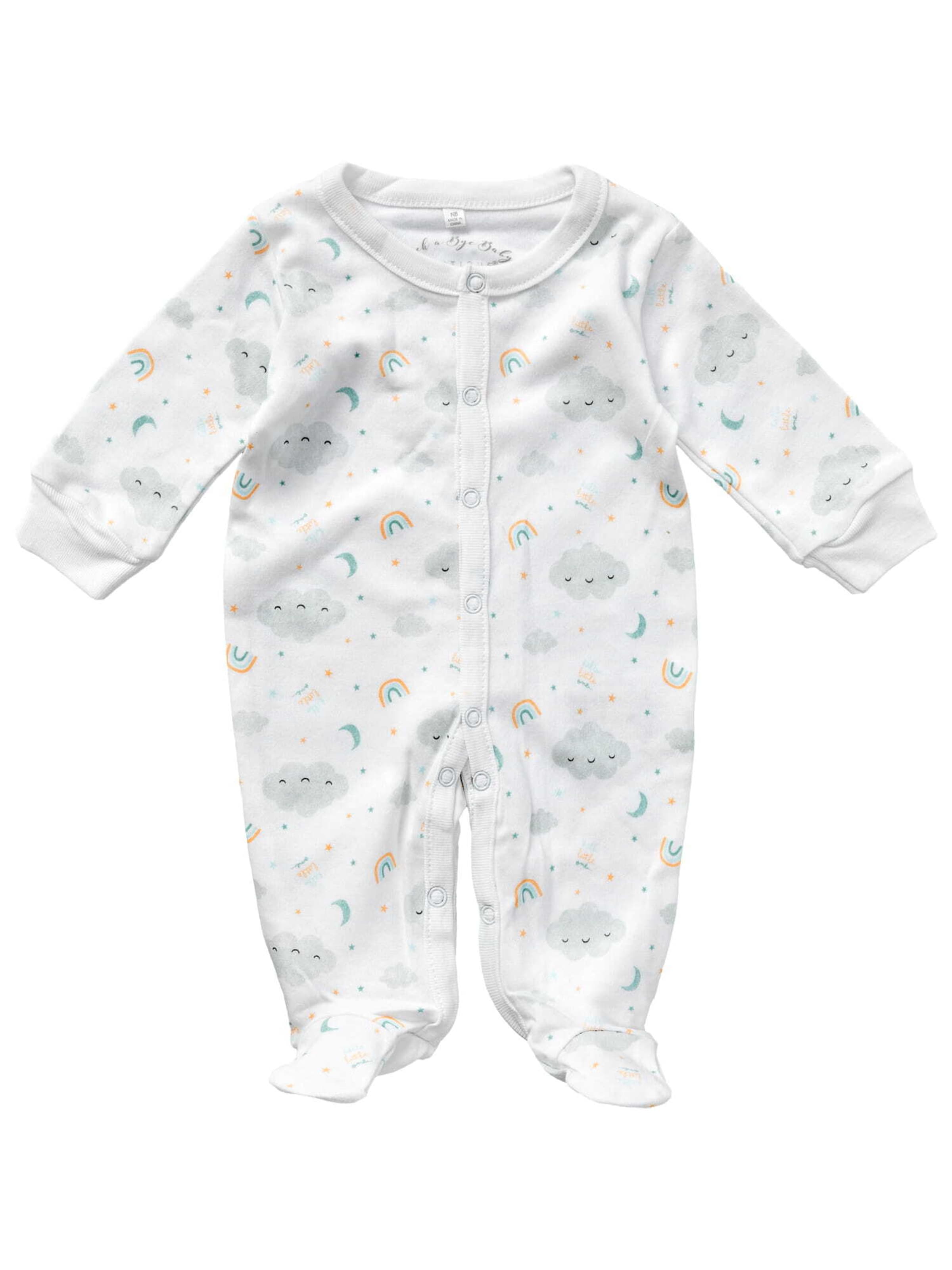 Rock a Bye Baby Boutique Set 'Wolken' in Weiß