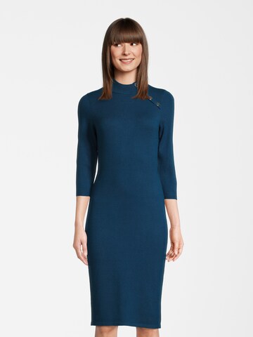 Orsay Strickkleid in Blau: Vorderseite