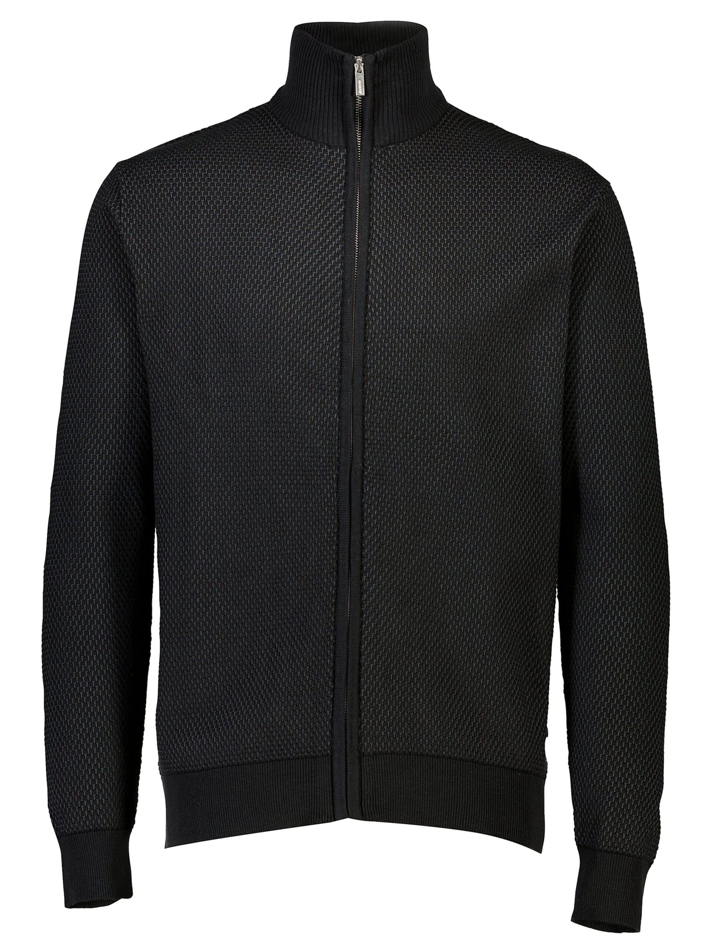 Vestes en maille Jack's en noir : devant
