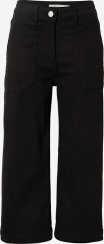 Oasis Wide leg Jeans 'Adeline' in Black: front