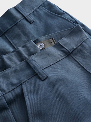 Marks & Spencer Slimfit Broek in Blauw: voorkant