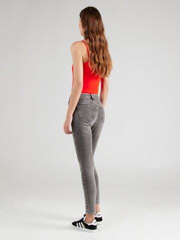 Calvin Klein Jeans Skinny Džíny 'HIGH RISE SUPER SKINNY ANKLE' – šedá