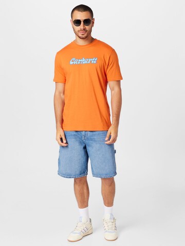 oranžinė Carhartt WIP Marškinėliai