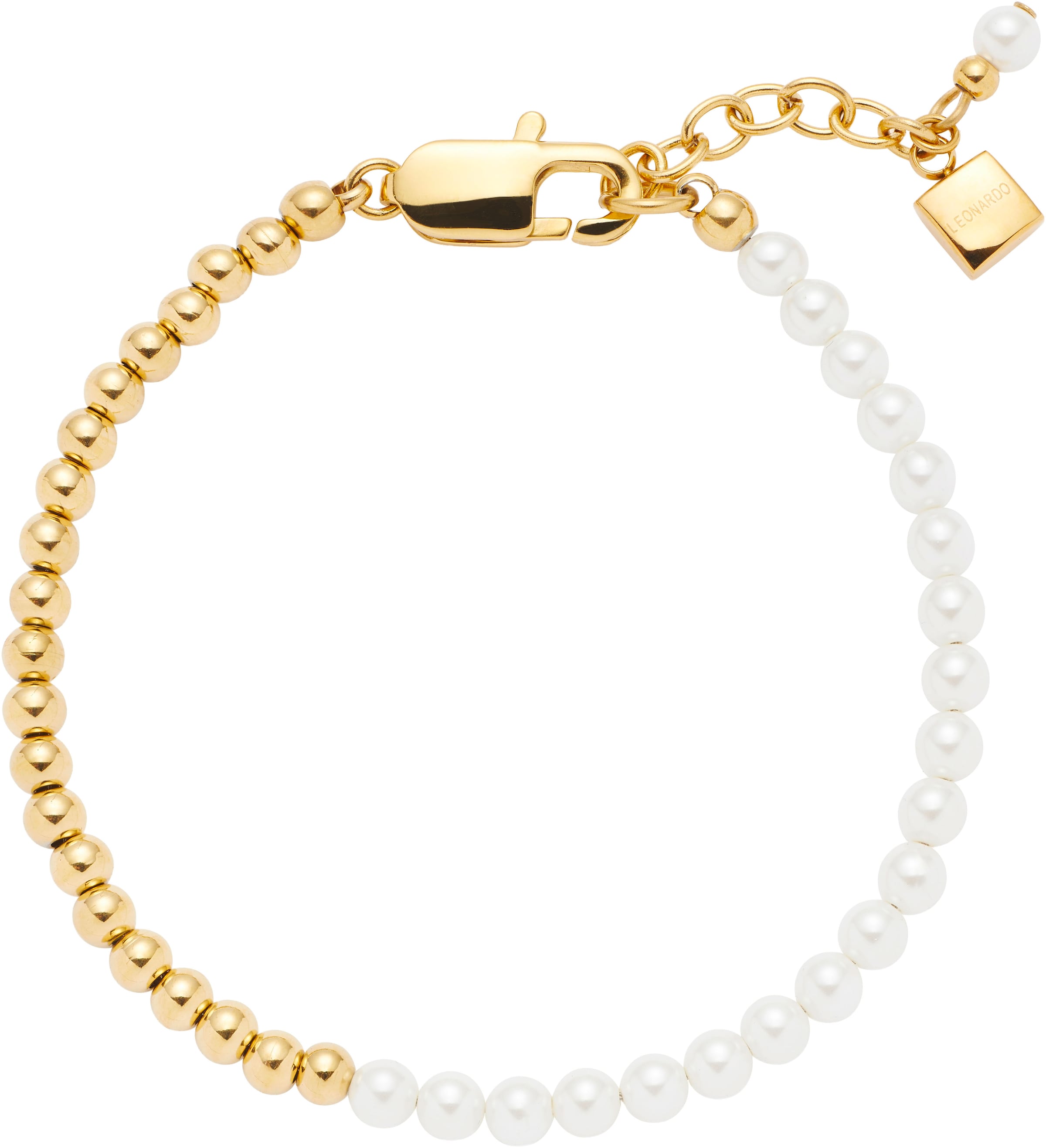 LEONARDO Armband in Gold: Vorderseite
