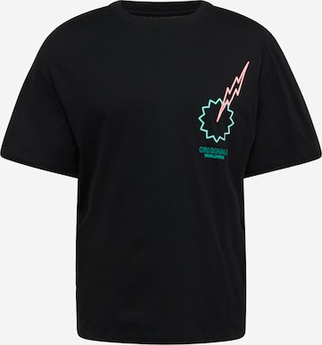 JACK & JONES T-shirt 'VIVID' i svart: framsida