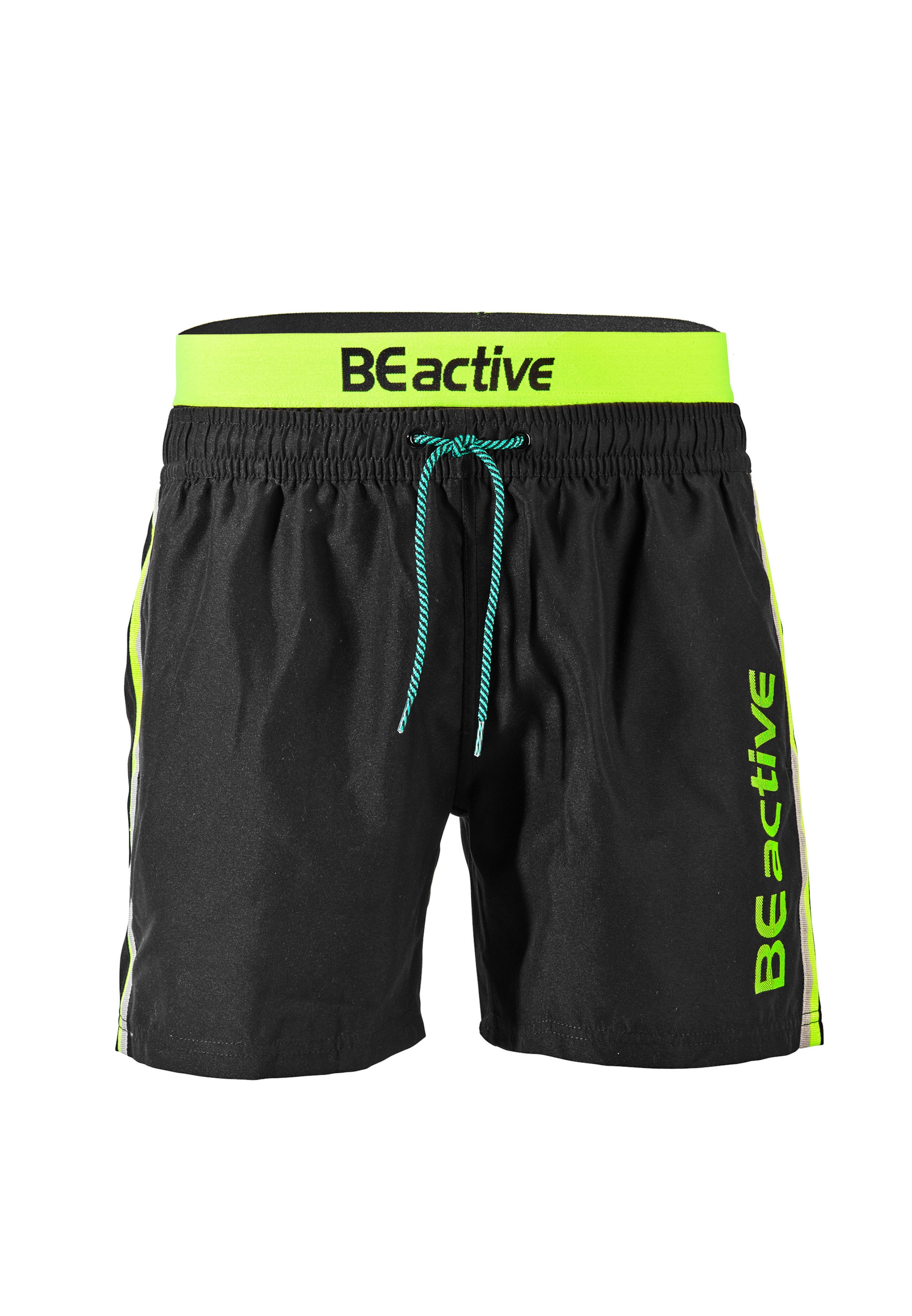 BECO the world of aquasports Badeshorts 'Power Stream' in Gelb: Vorderseite