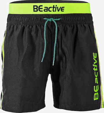 Shorts de bain 'Power Stream' BECO the world of aquasports en noir : devant