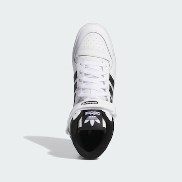 Baskets hautes 'Forum' ADIDAS ORIGINALS en blanc