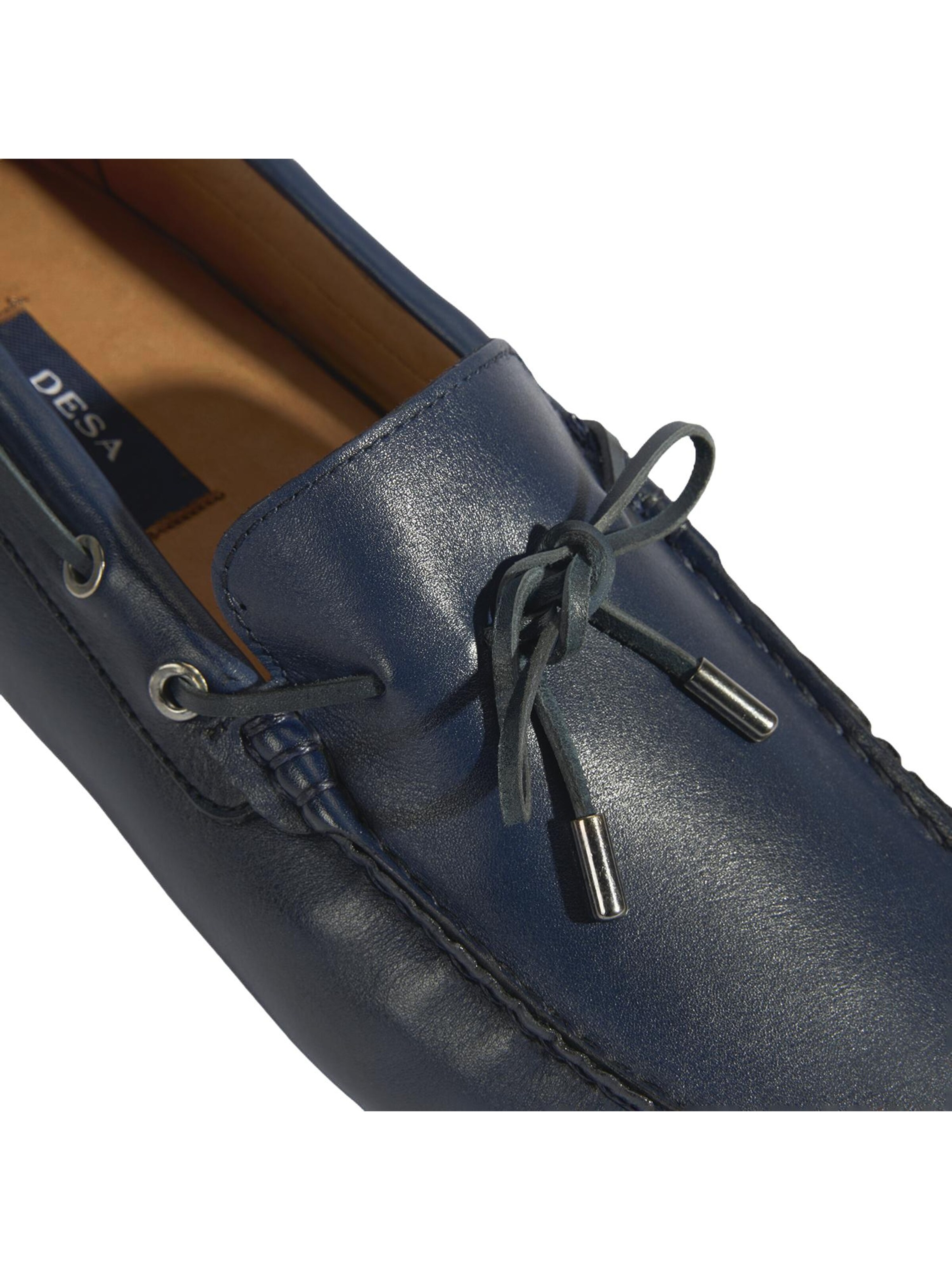Desa Moccasins 'Slip-Ons' in Blue