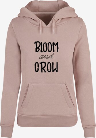 Merchcode Sweatshirt ' Ladies Spring - Bloom and grow' in Pink: front