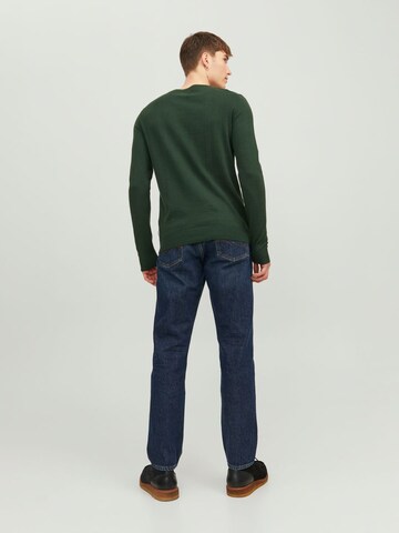 JACK & JONES Pullover 'Emil' in Grün