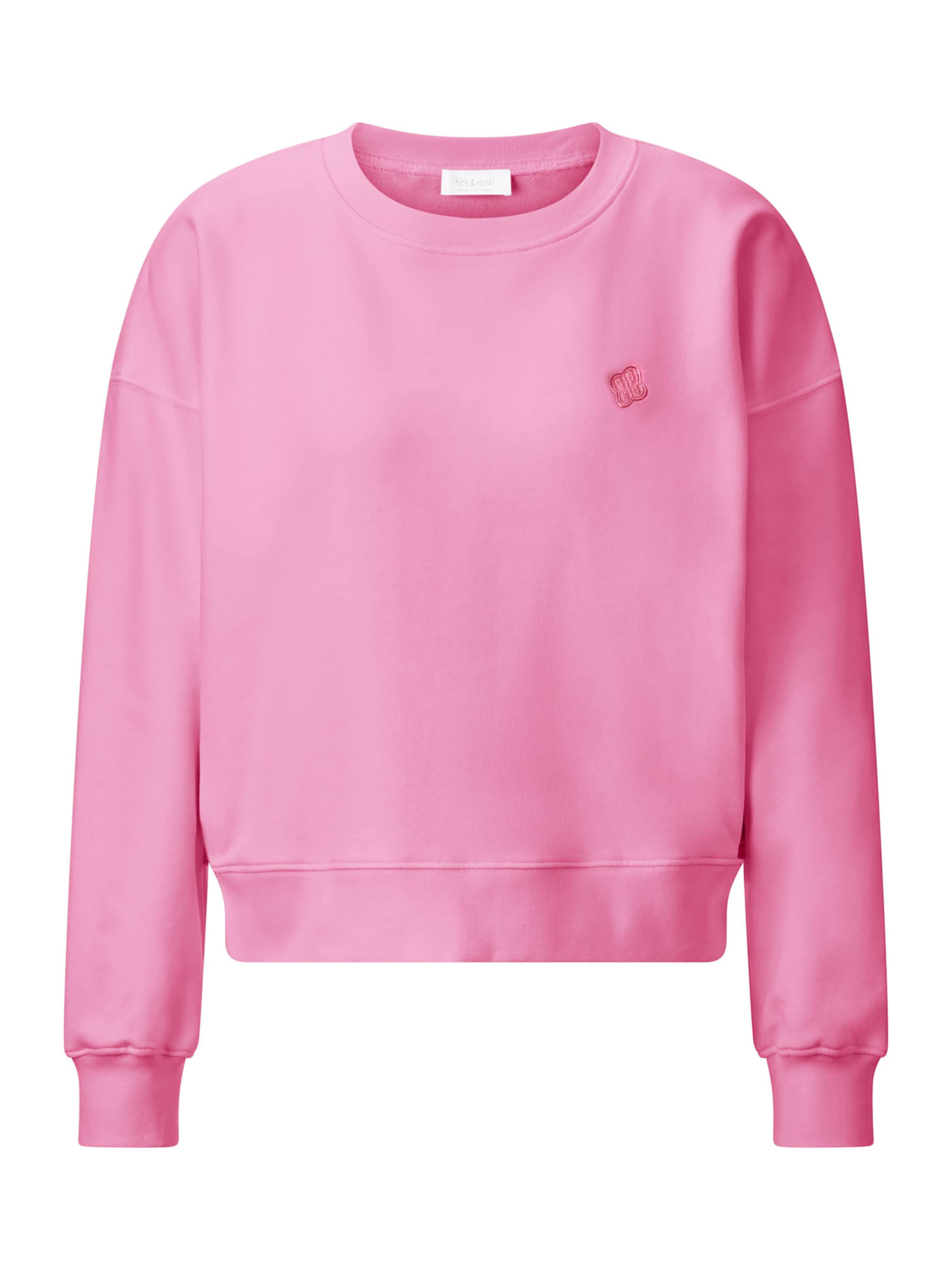 Felpa Bianca Felpa Rossa Abbinamenti Rich Royal Felpa In Rosa
