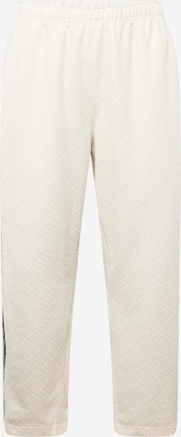 Loosefit Pantalon Tommy Hilfiger Curve en beige : devant