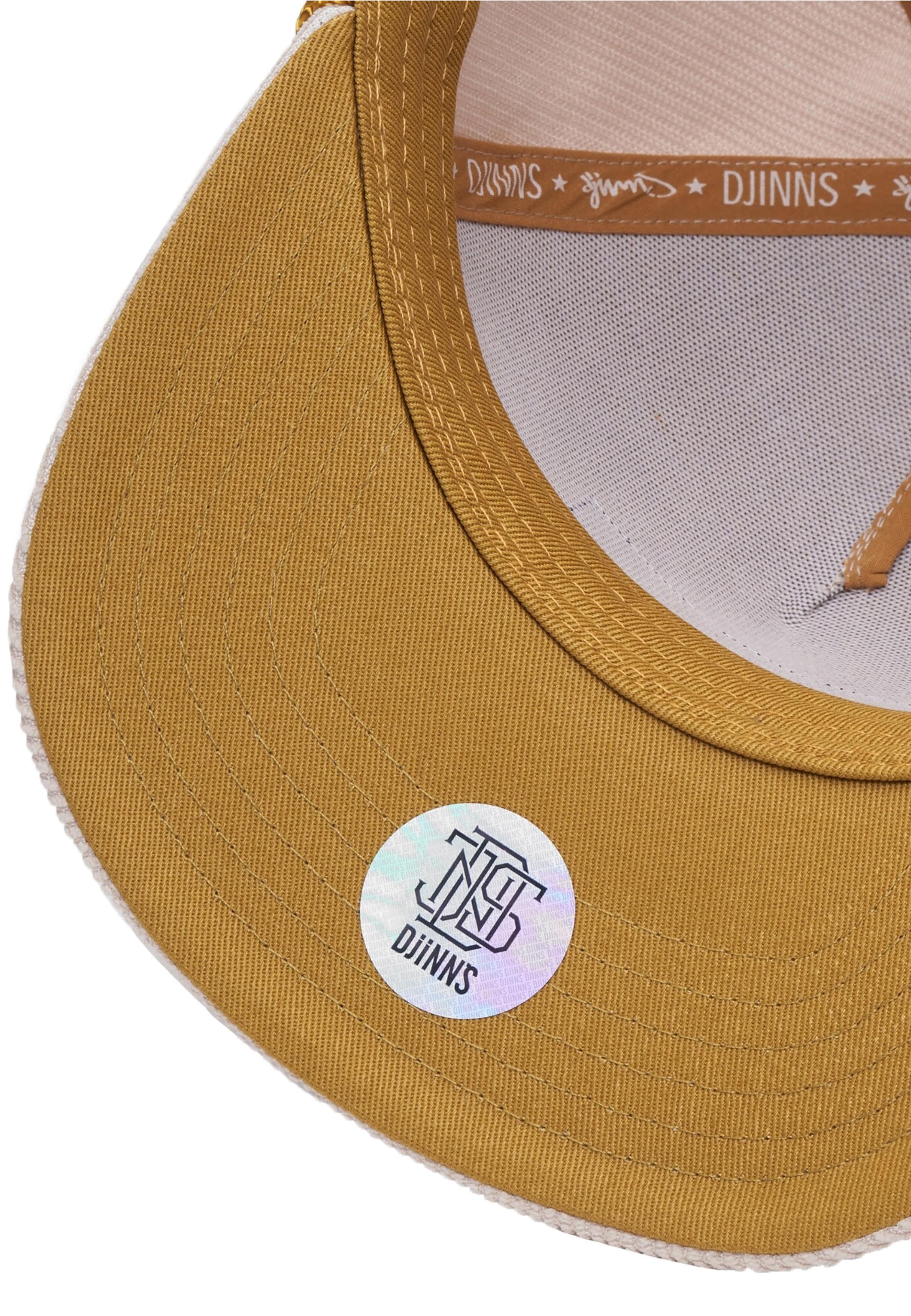 DJINNS Cap 'HFT Sunday Coffe' in White