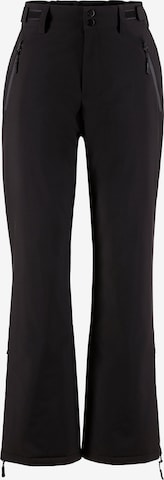 VIVANCE Regular Outdoorhose in Schwarz: Vorderseite