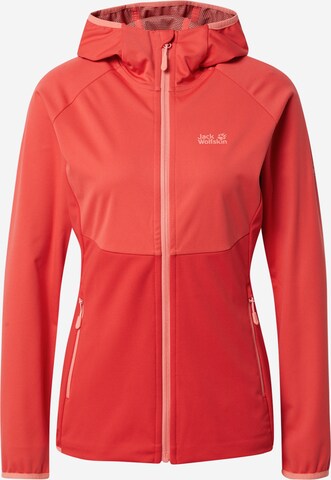 JACK WOLFSKIN Funktionsjacke 'Go Hike' in Pink: predná strana