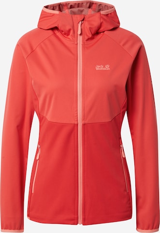 JACK WOLFSKIN Outdoor jacket 'Go Hike' in Pink: front