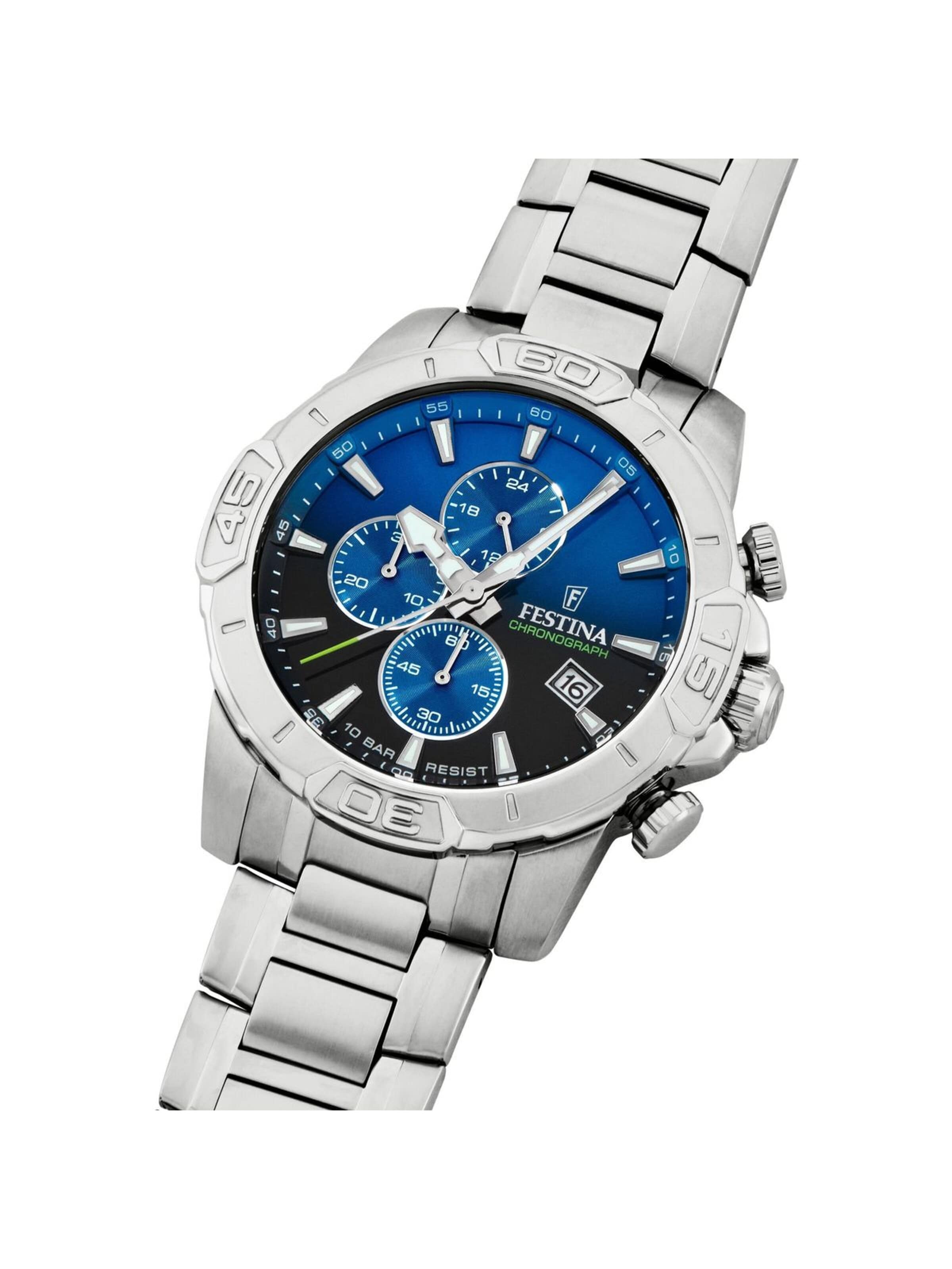 Montre à affichage analogique FESTINA en bleu
