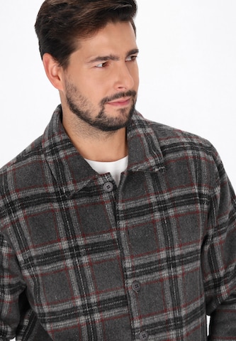 Coupe regular Chemise DreiMaster Vintage en gris