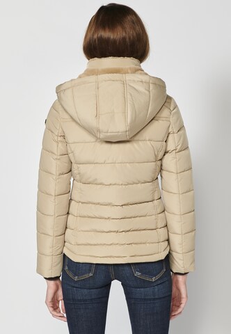 KOROSHI Winterparka in Beige