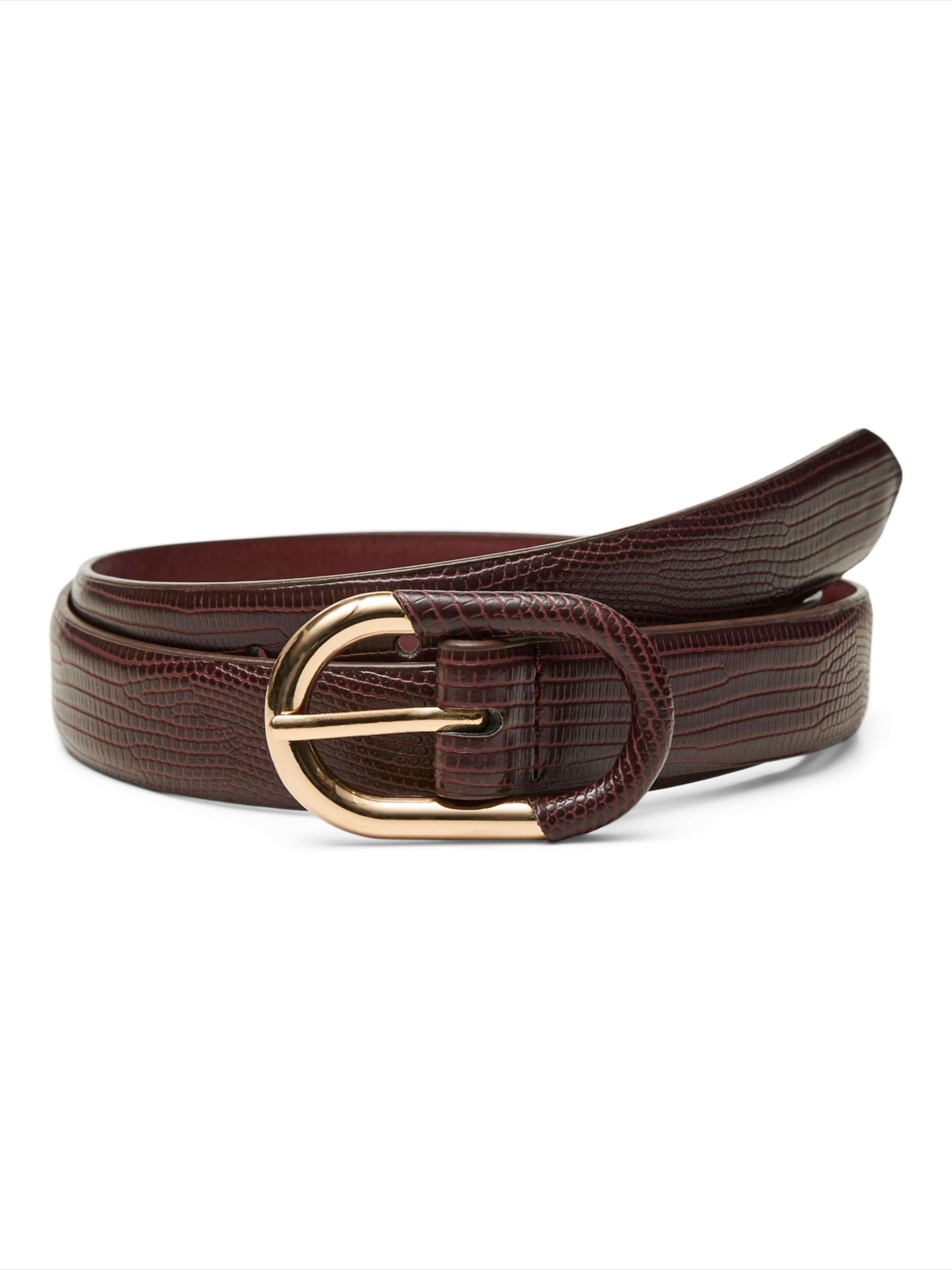 Ceinture 'VMCARLY' VERO MODA en rouge : devant