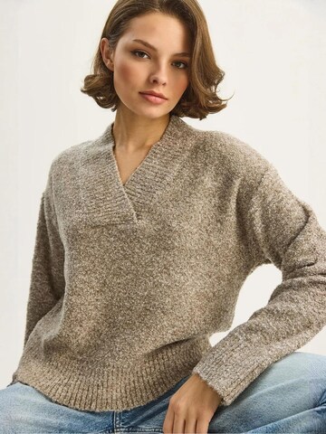 Bianco Lucci Pulover 'Pullover' | bež barva