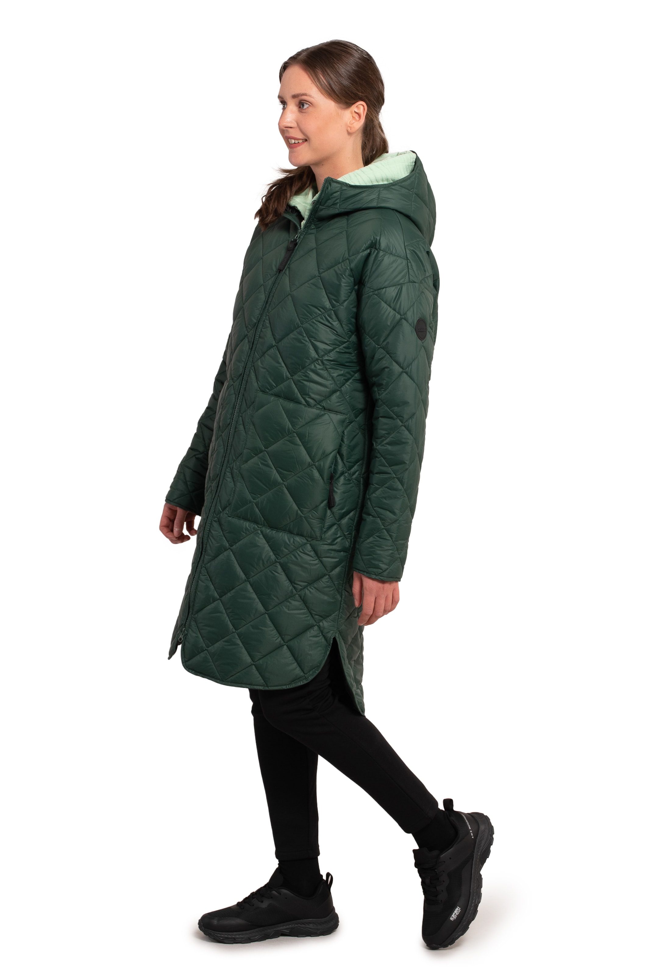 ICEPEAK Raincoat 'Aalea' in Green