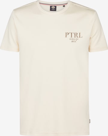 Petrol Industries T-Shirt 'Pawnee' in Beige: Vorderseite