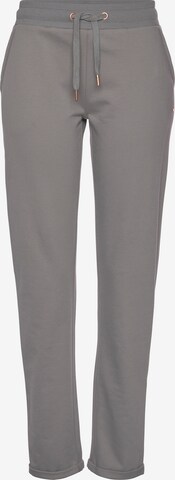 LASCANA Regular Pants in Grey: front