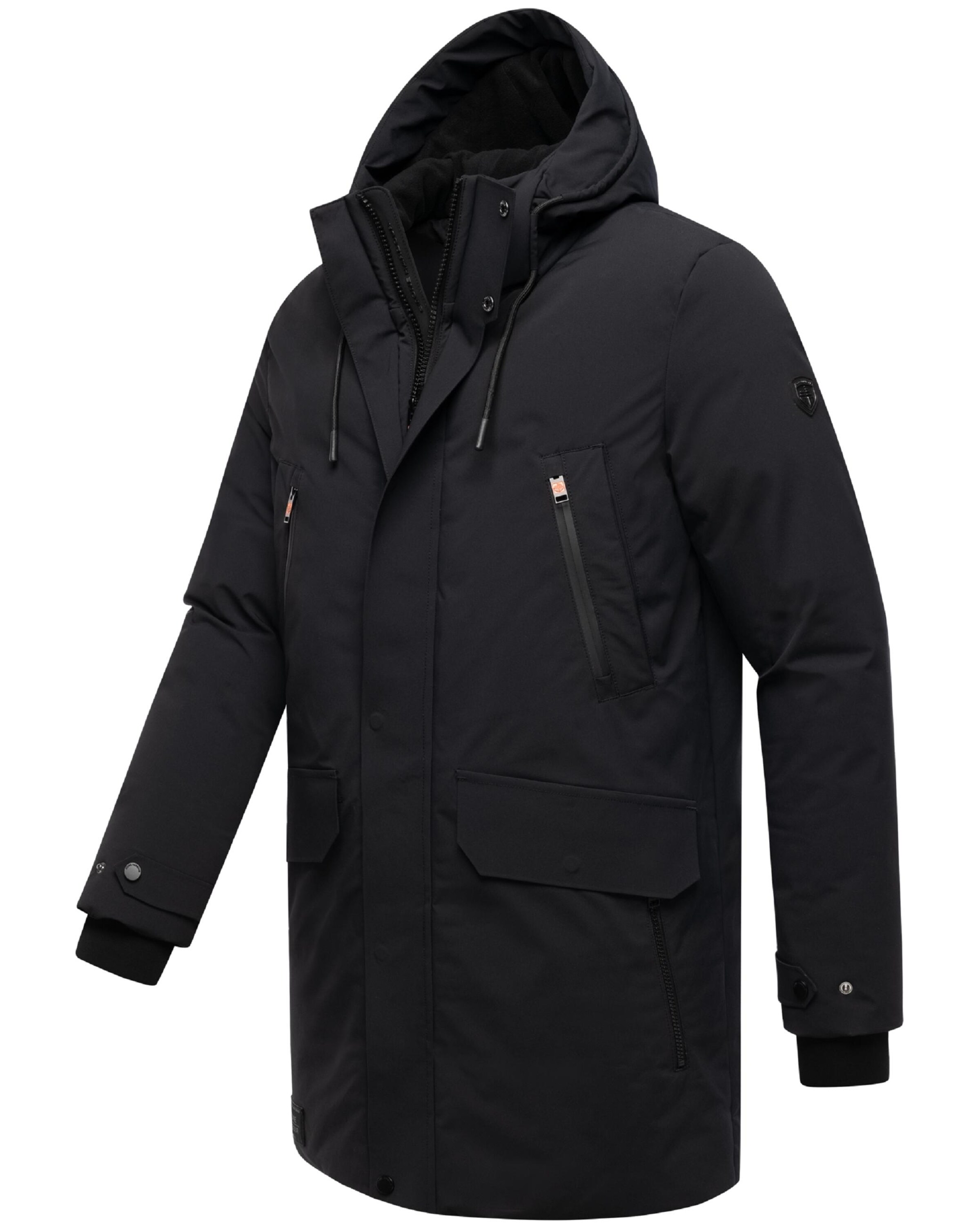 STONE HARBOUR Wintermantel in Schwarz